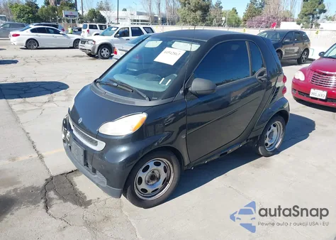2009 Smart Fortwo Brabus/Passion/Pure из США, поврежденный, VIN WMEEJ31XX9K330683